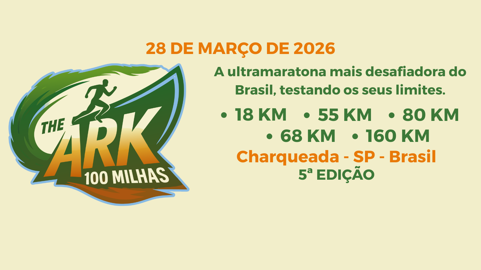 Banner do evento THE ARK